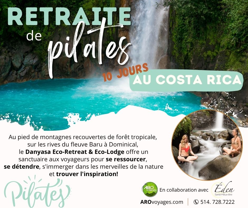 Costa rica Pilates avec Eden santé mieux être