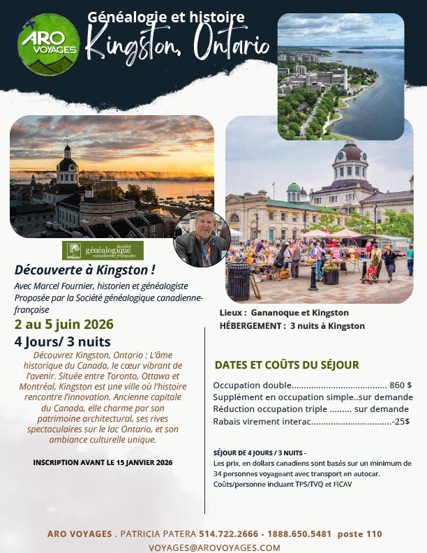 À la découverte de Kingston, avec Marcel Fournier, généalogiste et historien.